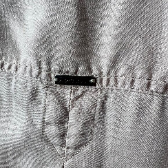 Prana pink button up‎ shirt women’s medium - Picture 8 of 9